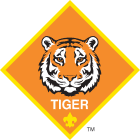 Tiger Cub Scout rank logo